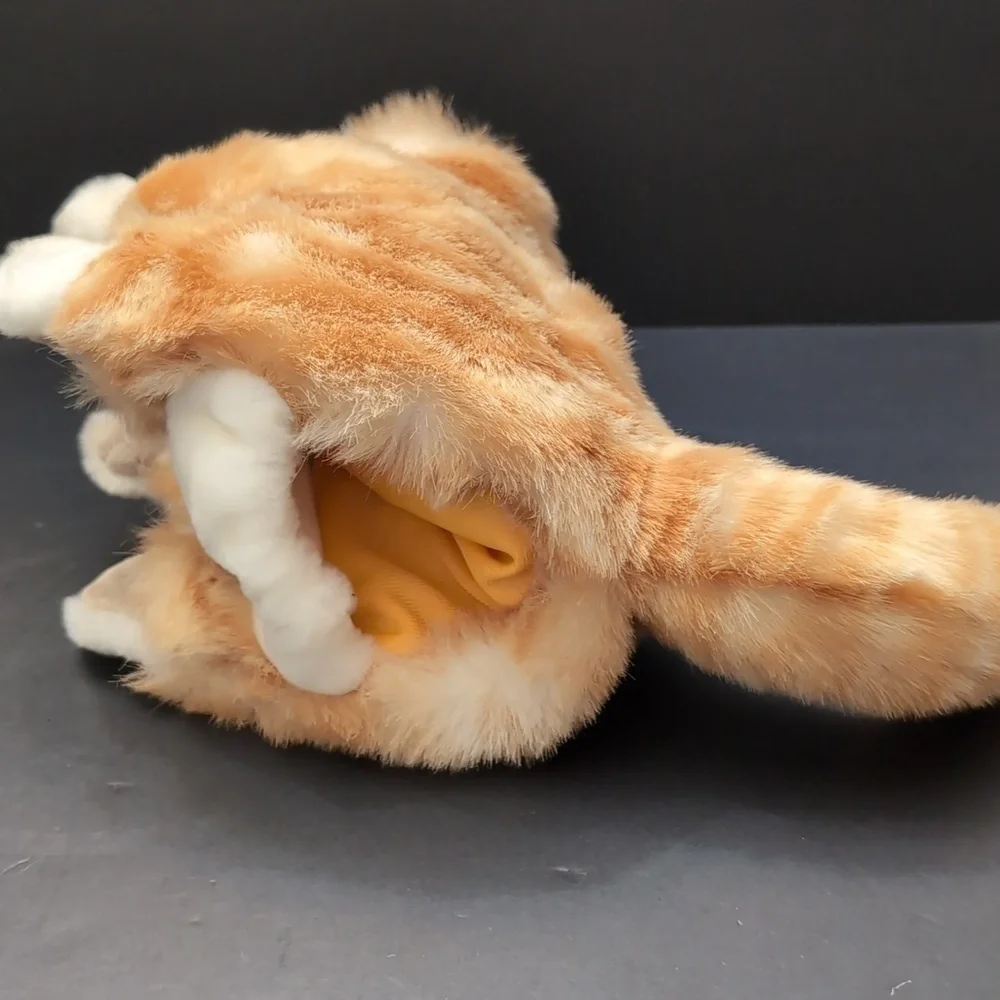 Folkmanis Orange Tabby Kitten/Cat Hand Puppet. - Picture 6 of 8